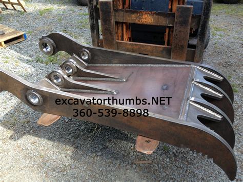 mini excavator thumb cylinder|mini excavator thumb for sale.